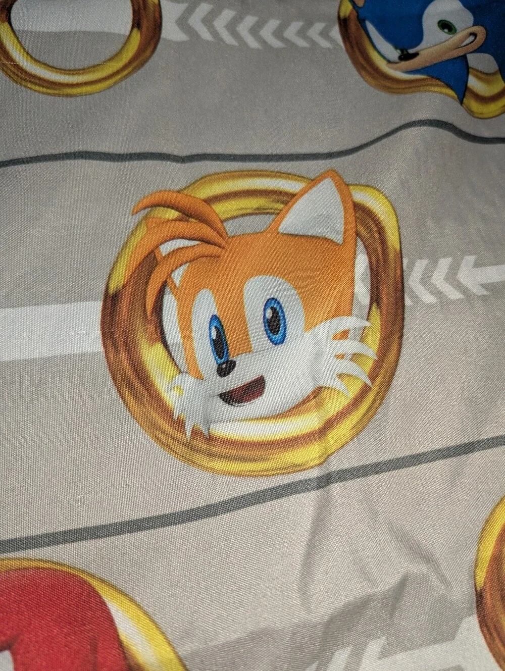 Twin fitted Sonic the Hedgehog Sheet